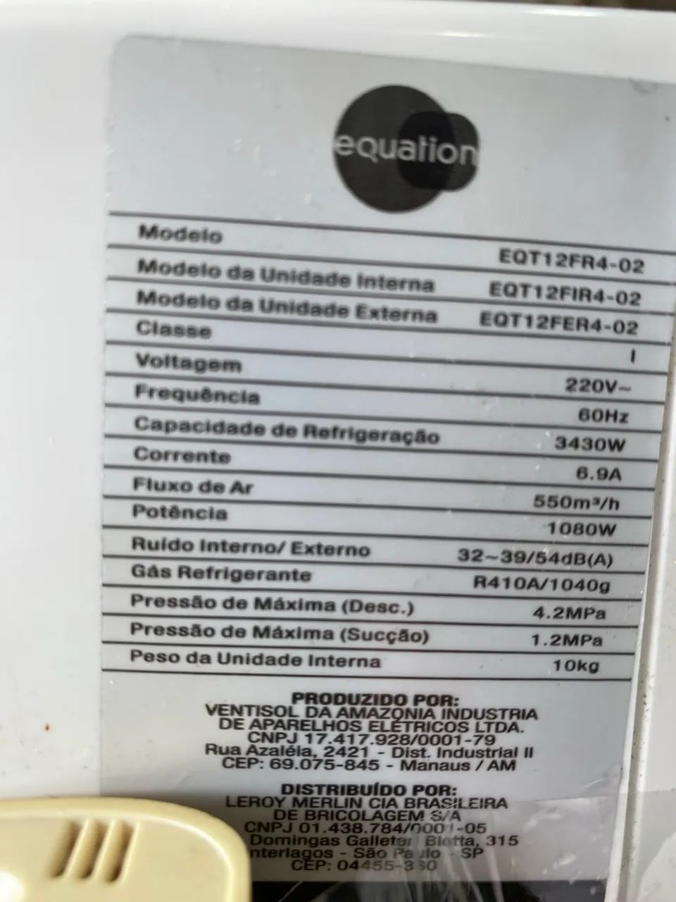 Ar condicionado 12000BTUS - Foto 2