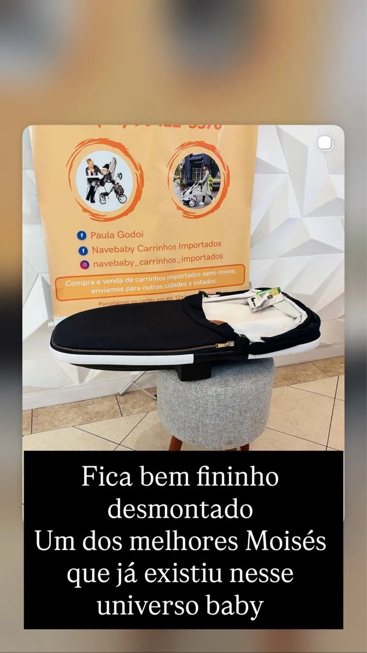 Moisés novo da marca Quinny  - Foto 4