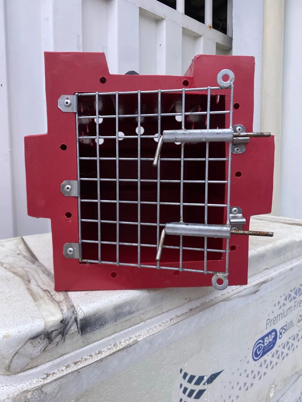 Caixa de transporte pet N 1 - pets pequenos ou filhotes 30x26 cm. Usado 