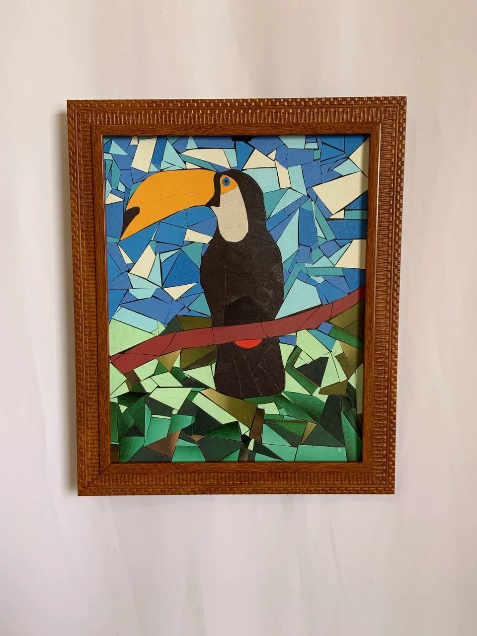 Quadro decorativo tucano - Foto 2