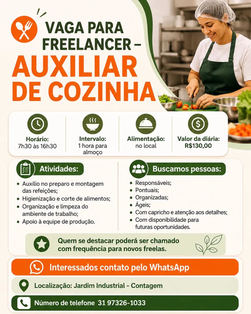 Vaga para Freelancer
