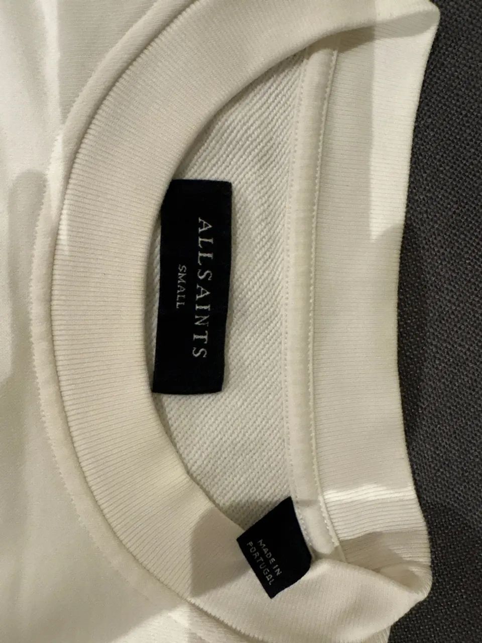 Moletom Branco AllSaints P - Foto 4