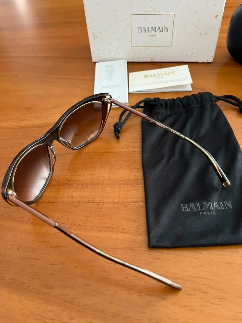 Óculos Balmain Paris BL 2069 Cat-Eye - Foto 4