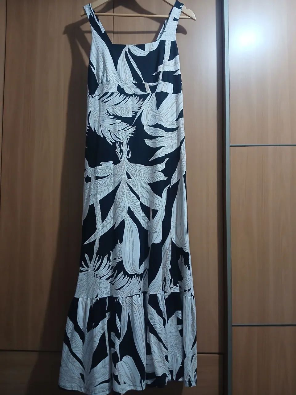 Vestido longo em cotton Renner - M - Foto 2