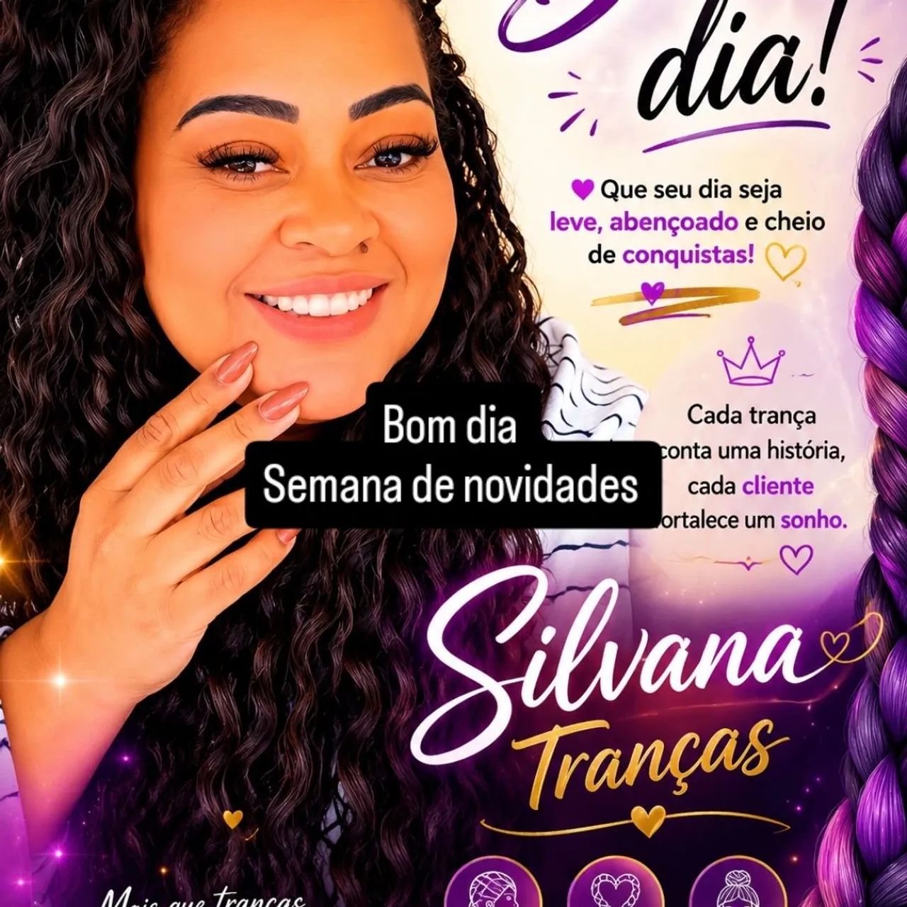 Trance seu cabelo para mais estilo e praticidade  - Foto 4