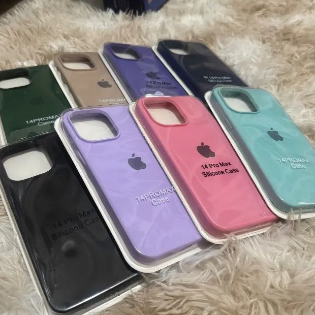 PROMOÇÃO DE CAPINHAS de Silicone iPhone com logo para iPhone (Leia) - Foto 5