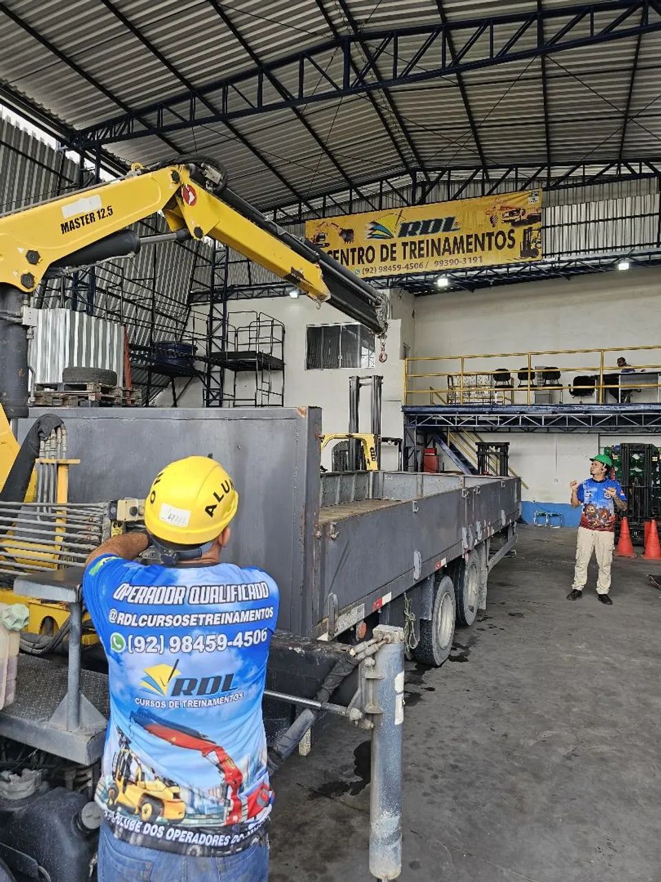 Munck curso para Operador em Manaus 