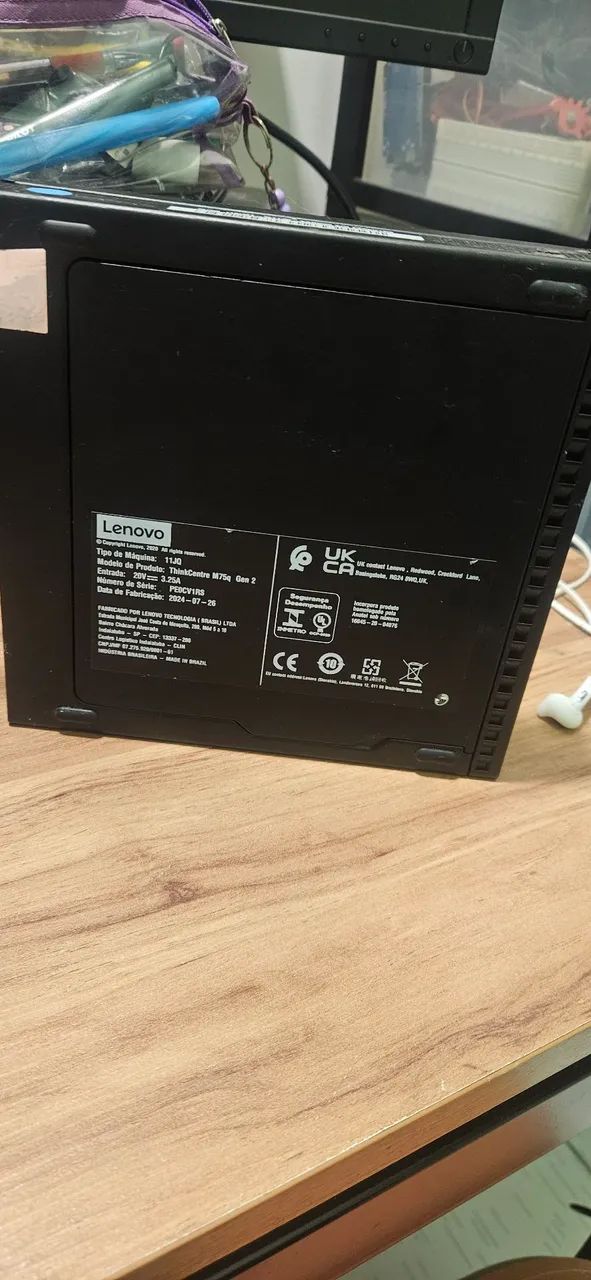 (MiniPc) ThinkCentre Lenovo M75q Ryzen 5 PRO 5650ge - Foto 3