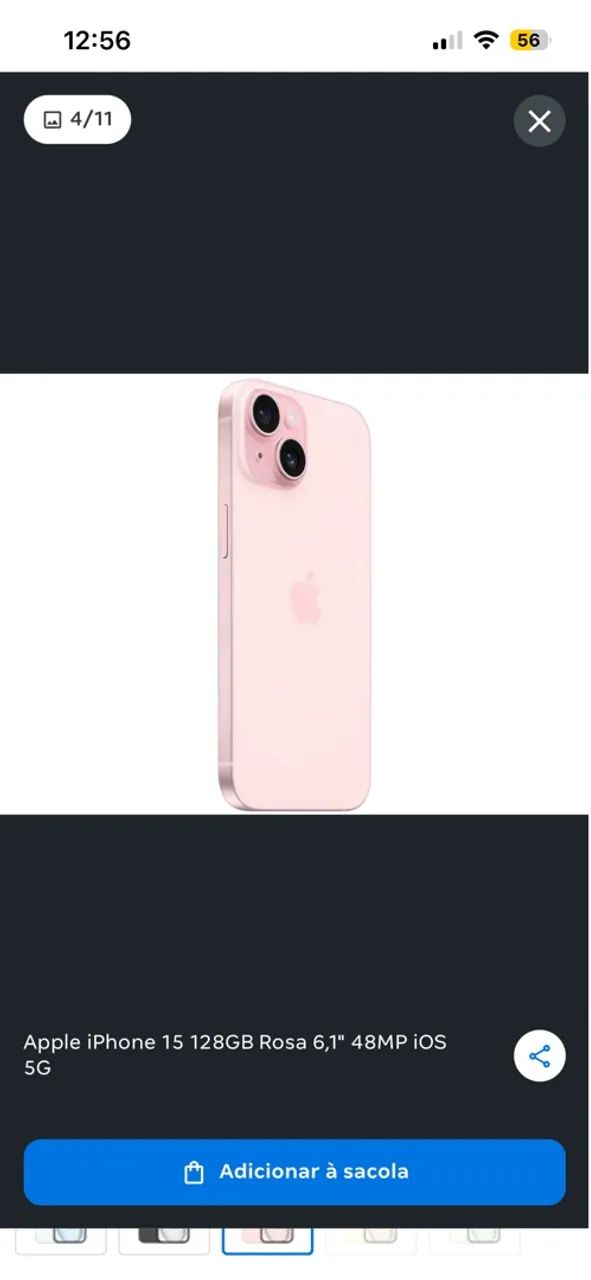 VENDO IPHONE 13 128GB ROSA