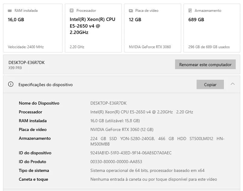  GABINETE GAMER - PLACA RTX 3060 - Foto 4