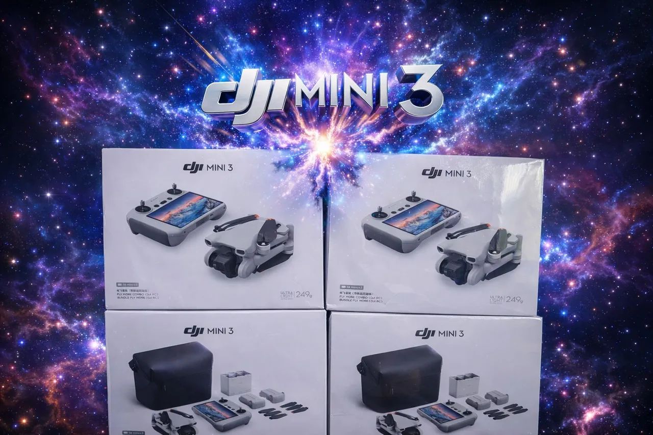 Drone DJI MINI 3 combo fly com tela (NOVO) OFERTA ESPECIAL 