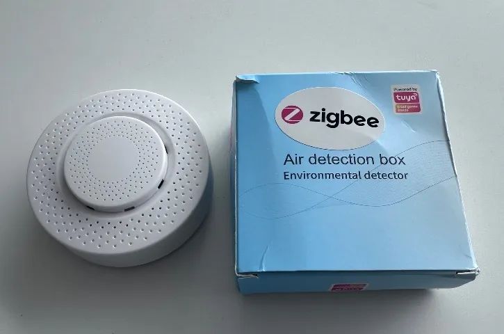 Tuya zigbee/wifi sensor de qualidade do ar inteligente - Foto 2