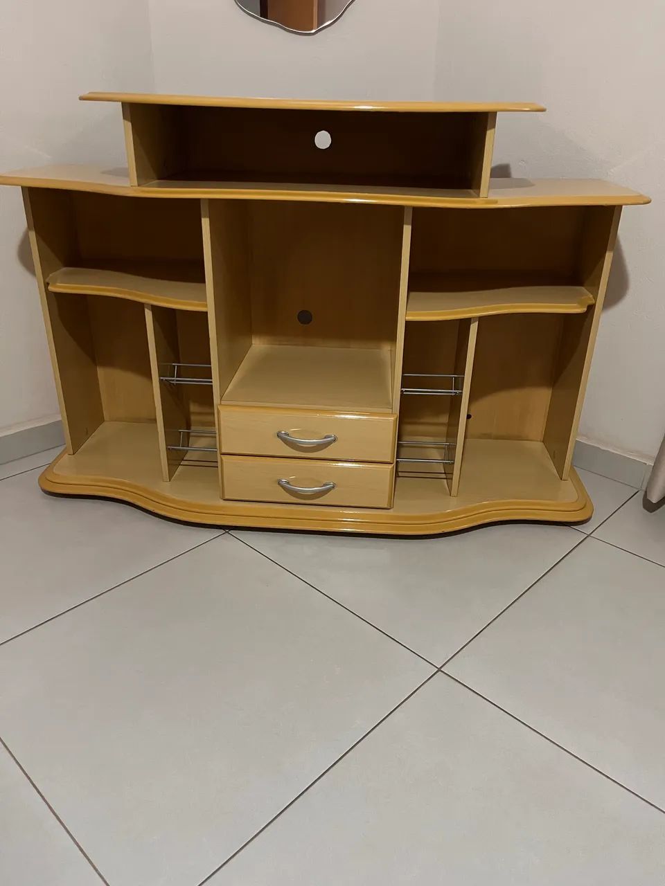 Rack para sala marfim. - Foto 2