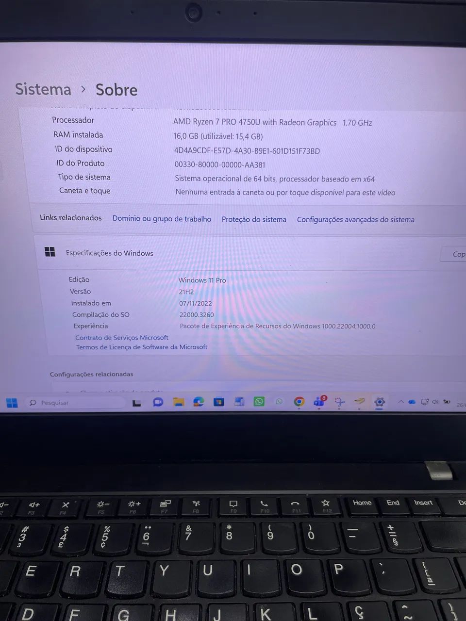 Notebook Lenovo ThinkPad L14 - Foto 2
