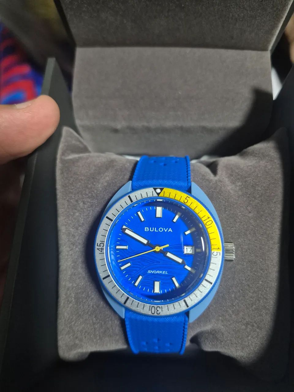 Bulova Snorkel Blue Tang NOVO - Foto 3