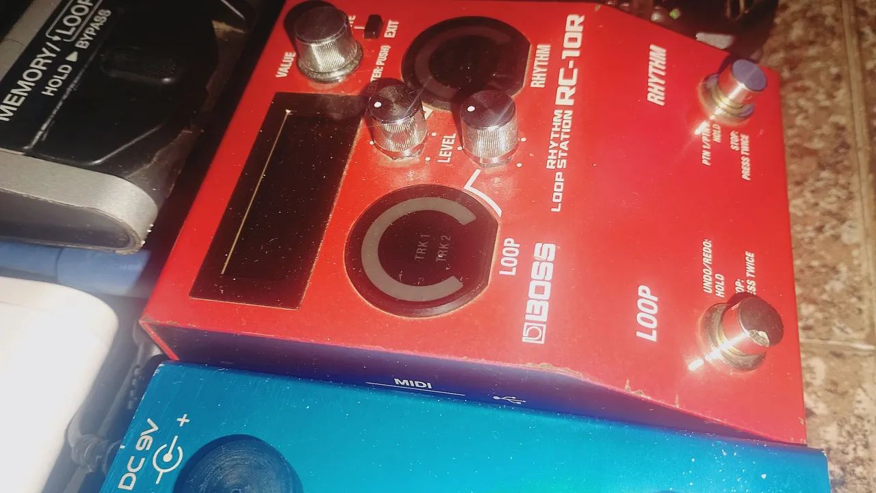 Boss rc10r loop e ritimos 