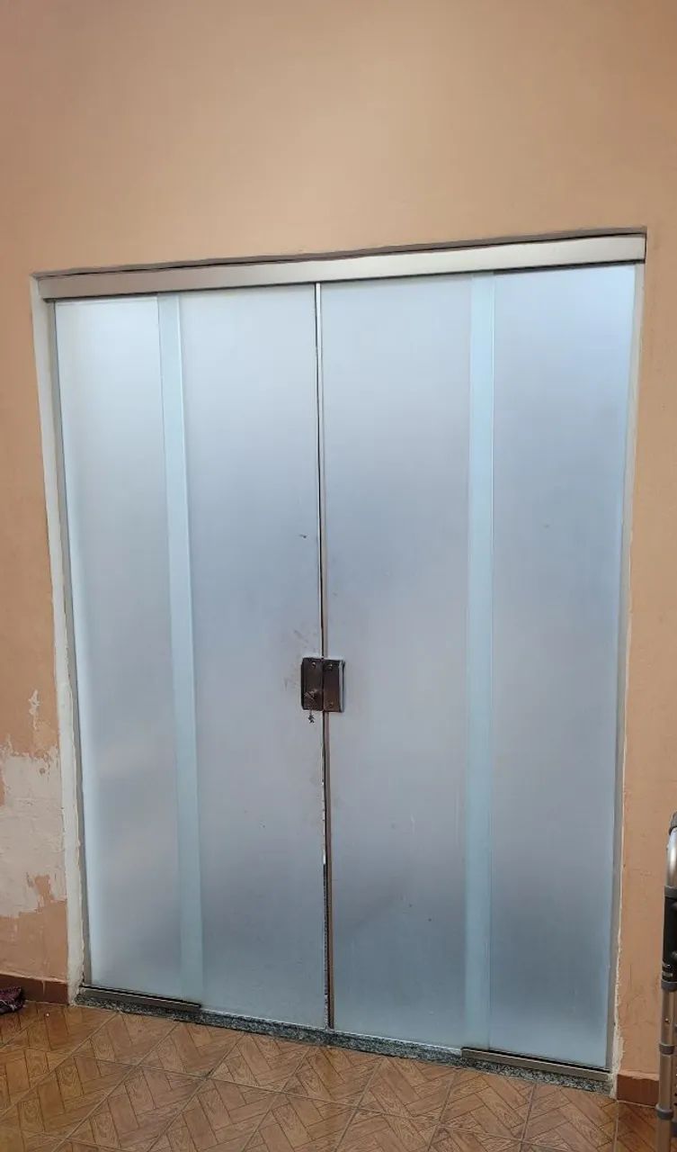 Porta de blindex 4folhas. - Foto 5
