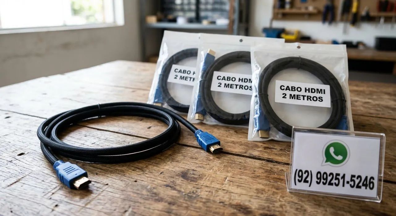 Cabo HDMI peça já o seu .
