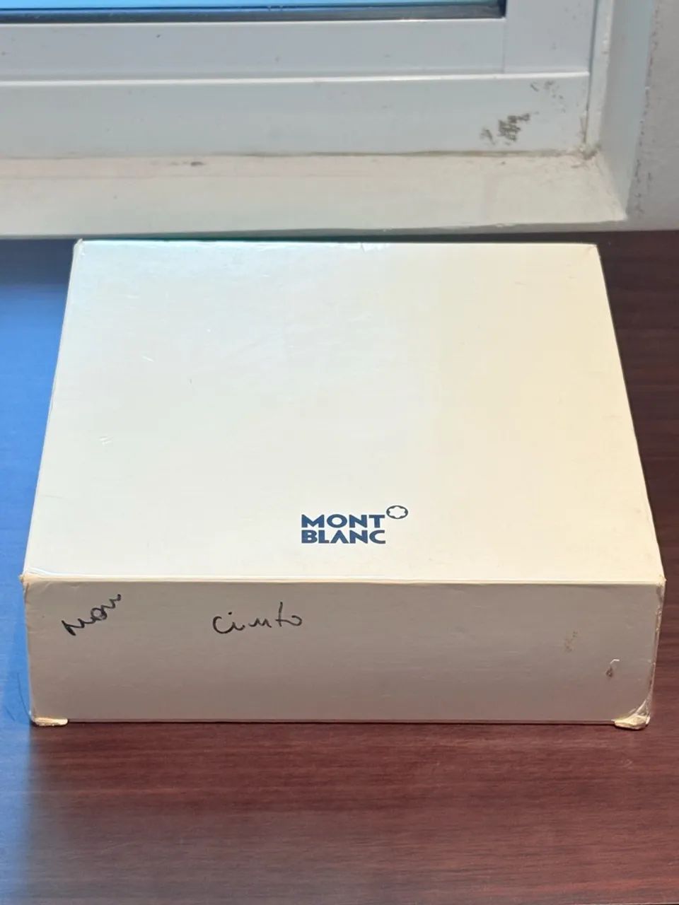 Cinto Montblanc Original em Couro - Completo com Caixa - Foto 2