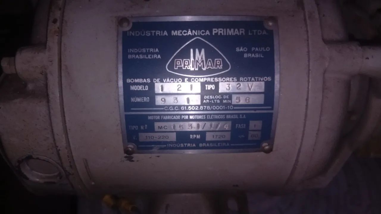 Motor de vácuo 