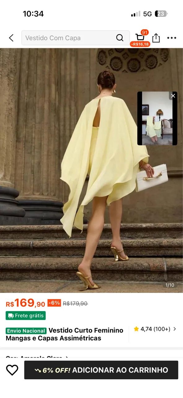 Vestido elegante para casamento - Foto 2