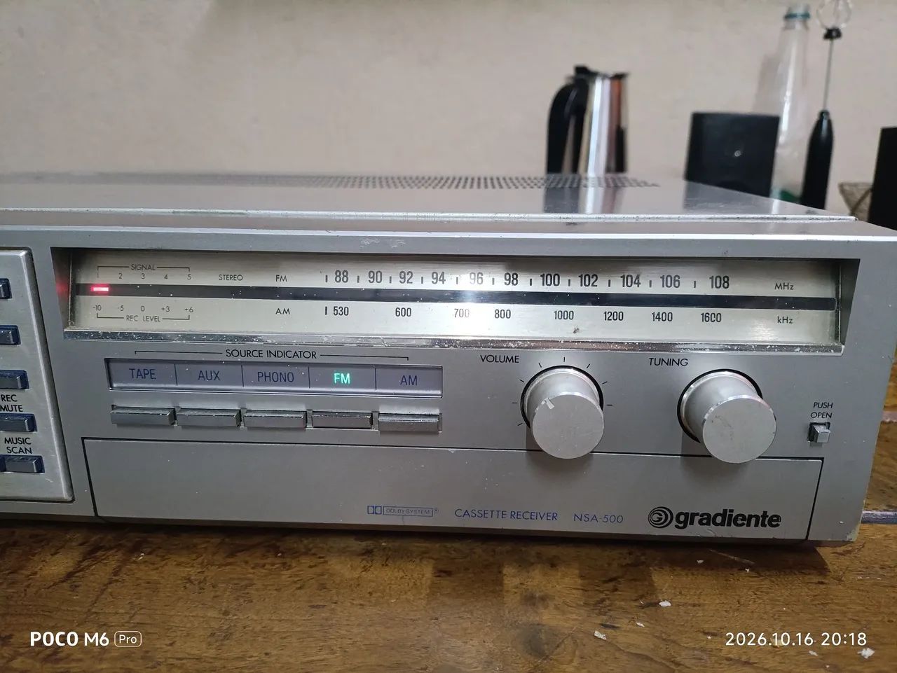 RECEIVER GRADIENTE NSA500 *** FUNCIONANDO TOP - Foto 5