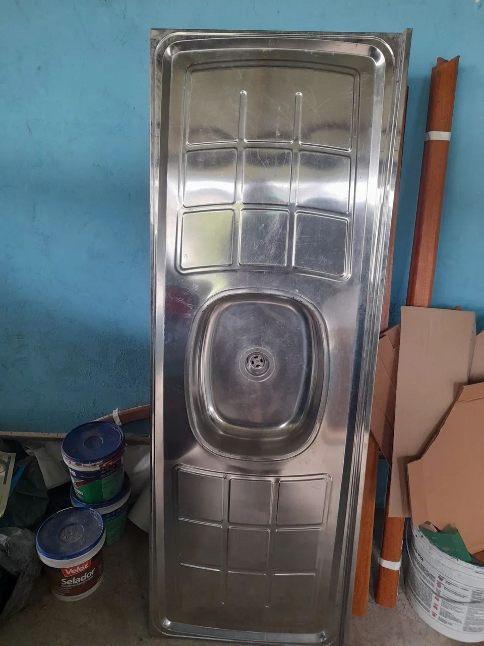 Vendo lavatório inox