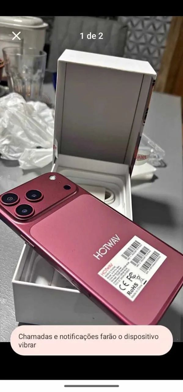 Vendo telefone hotwav a18 pro Max sabor iPhone 18 pro max