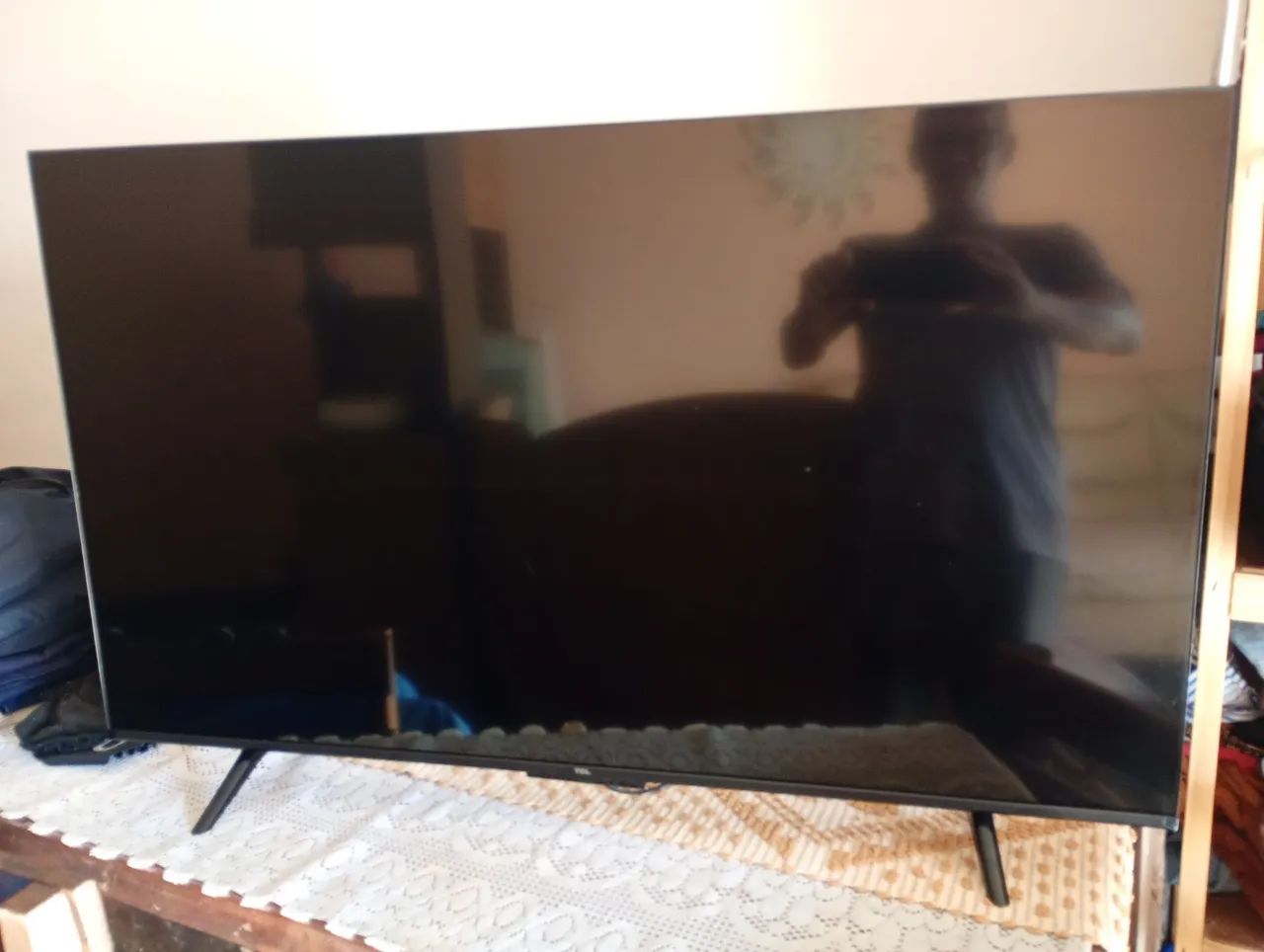 Tv 43 TCL smart pra peças  - Foto 4