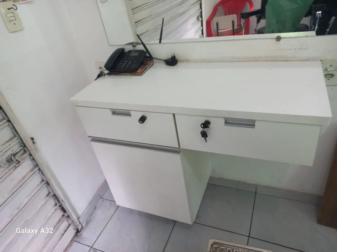 Bancada de barbearia