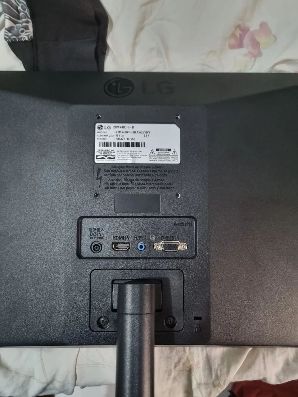 Monitor LG 20 polegadas  - Foto 4