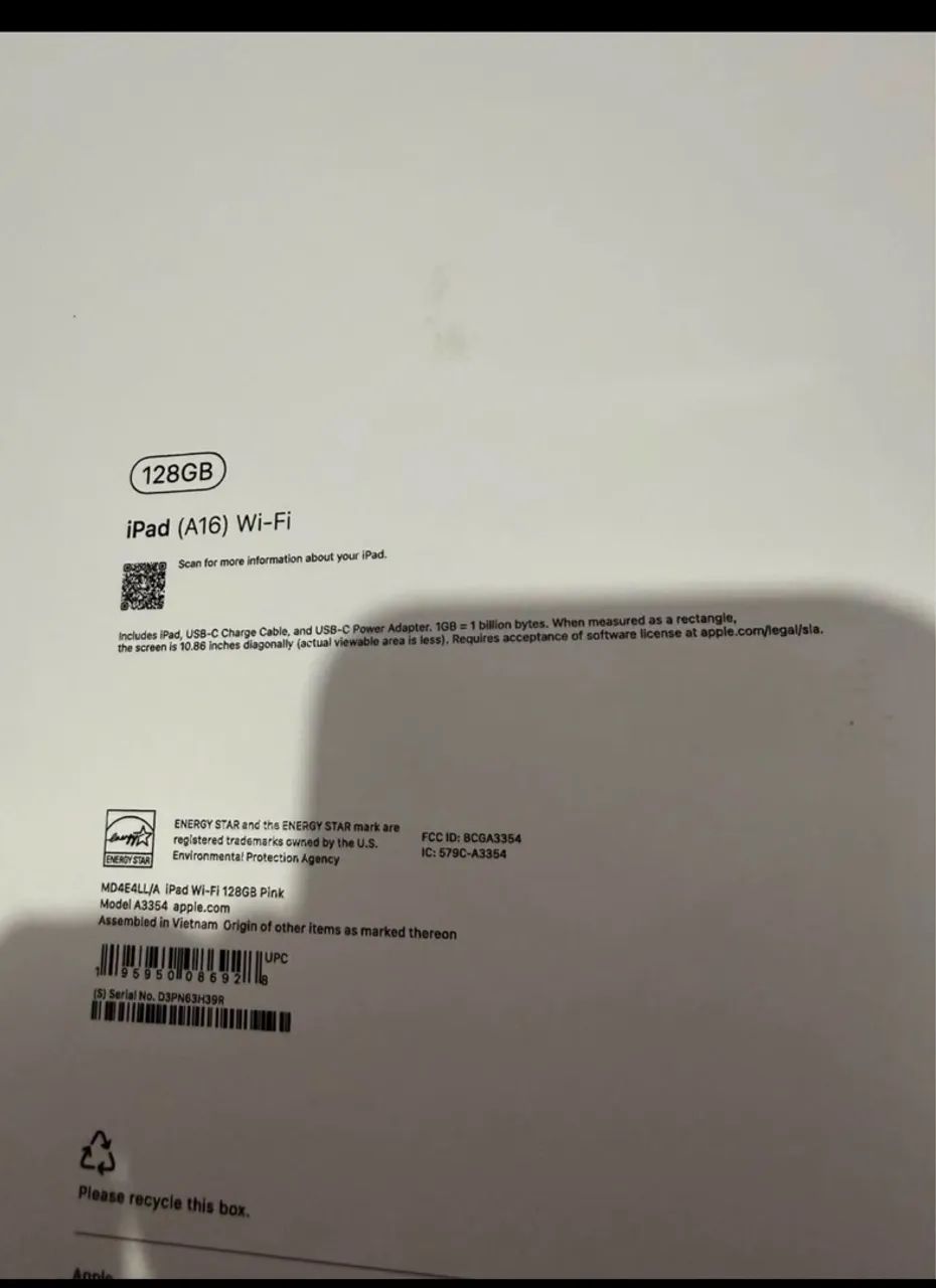 iPad novinho, azul, 128gb, caixa completa. - Foto 2
