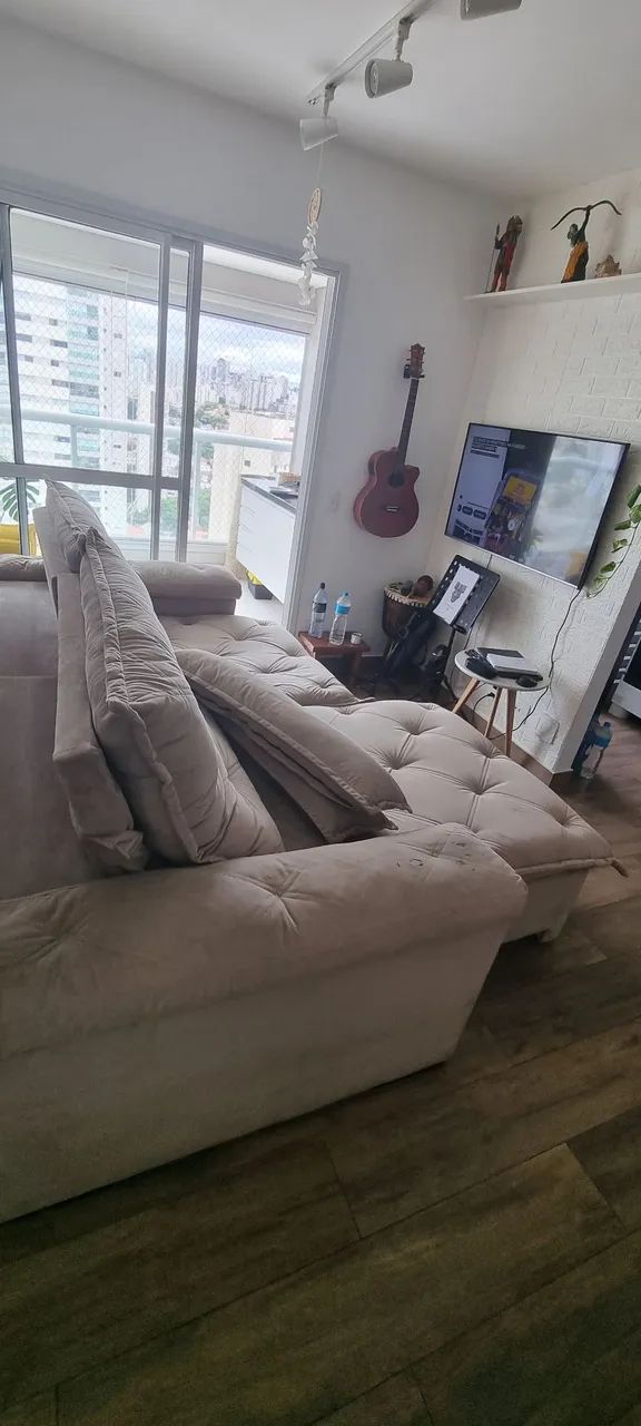 Sofá Retrátil e Reclinável 2,50m - Dois Lados Retráteis - Muito Confortável - Foto 5