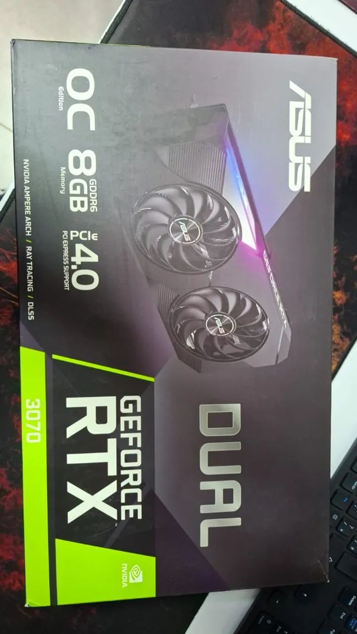 ASUS RTX 3070 Dual - Estado de Nova - Roda Tudo no Ultra! - Foto 6