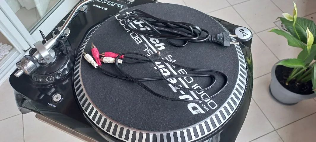 Toca Discos Dj Tech Sl Db 1000 ,novo nunca usado ! - Foto 3