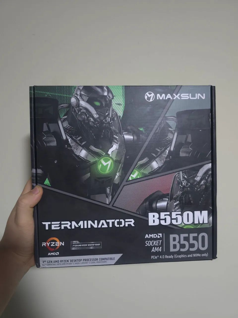 Placa mãe B550M MAXSUN am4