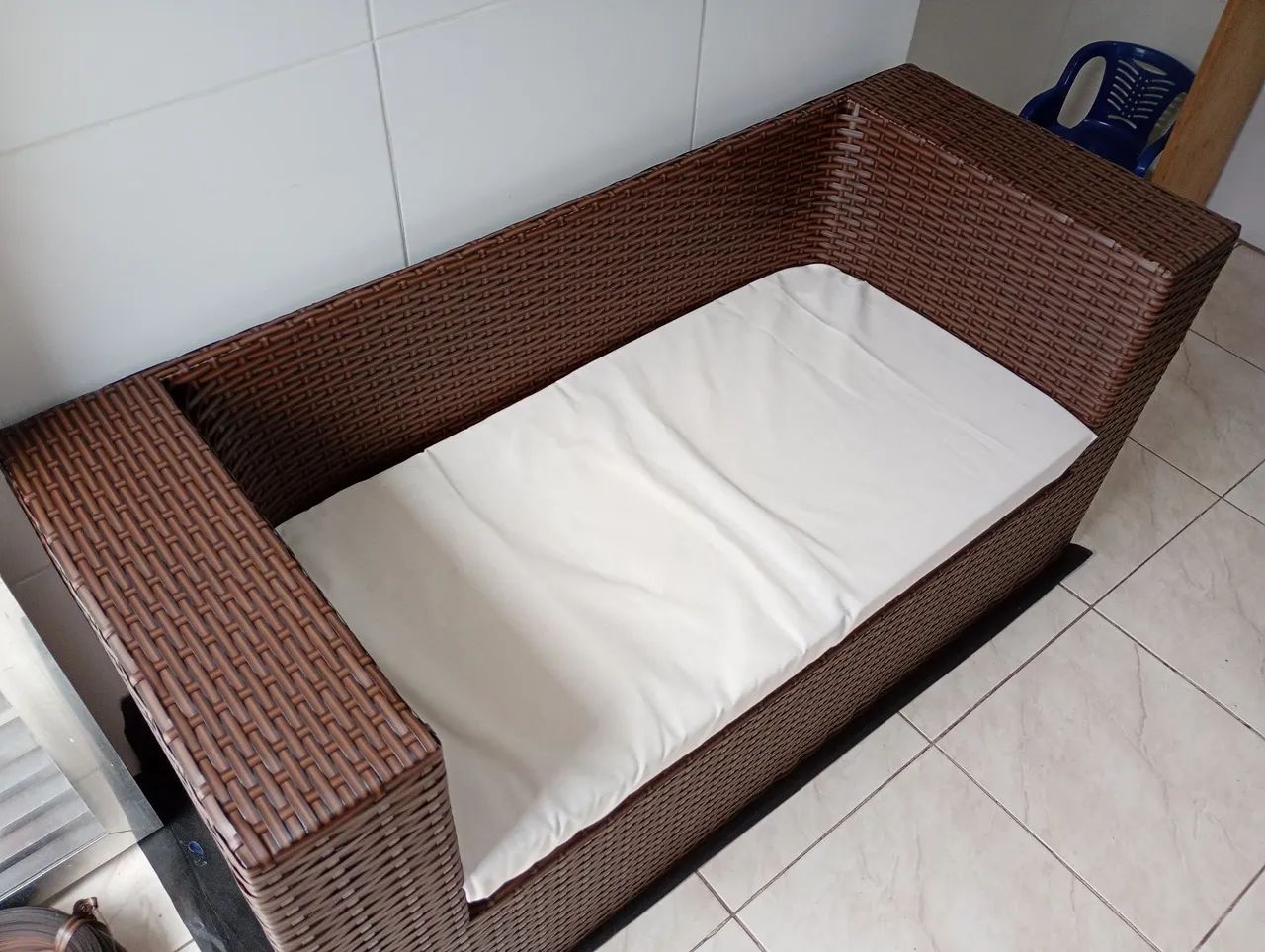 Sofá Pronta entrega 130 cm braço 15 cm Oferta  - Foto 3