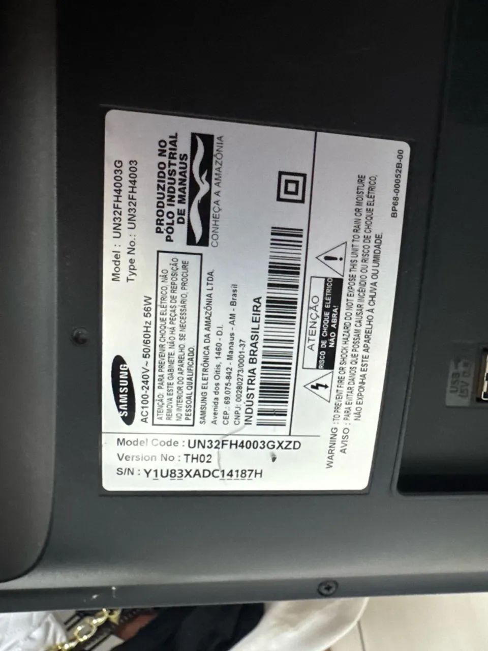  TV Samsung LED de 32 polegadas - Foto 4
