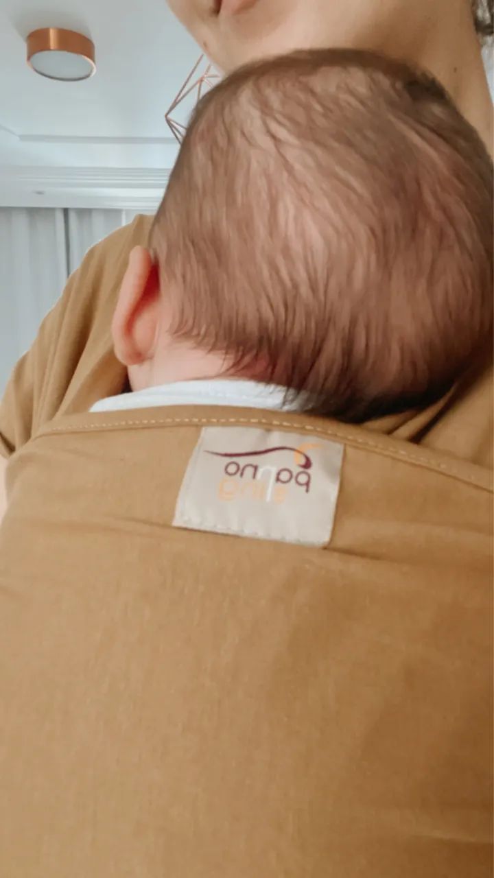 Sling Caramelo - Bebê  - Foto 2