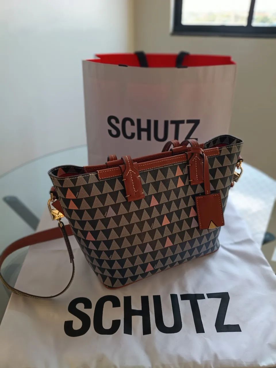 Bolsa Mini Nina Triangle Schultz | Usada