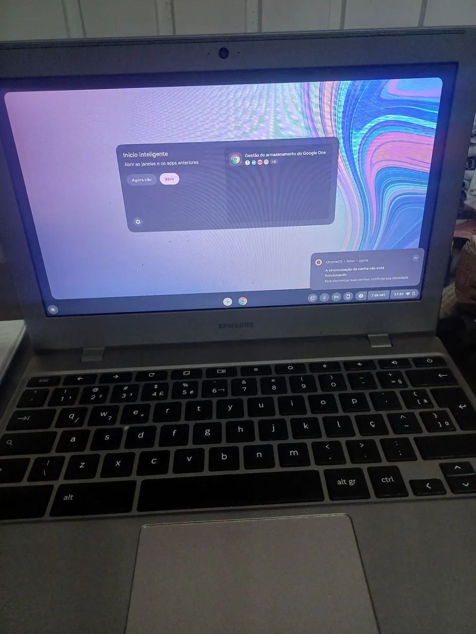 Chrome Samsung 