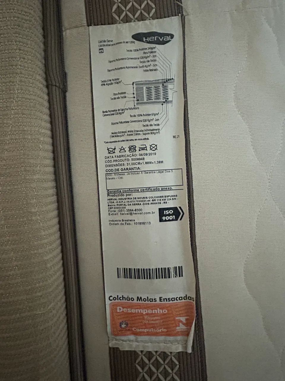 Cama Box Casal Biflex - Molas Ensacadas - Foto 3