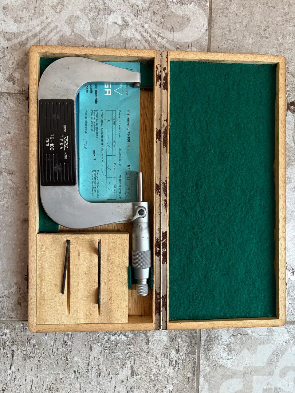 Kit Micrômetros Tesa importados - Foto 2