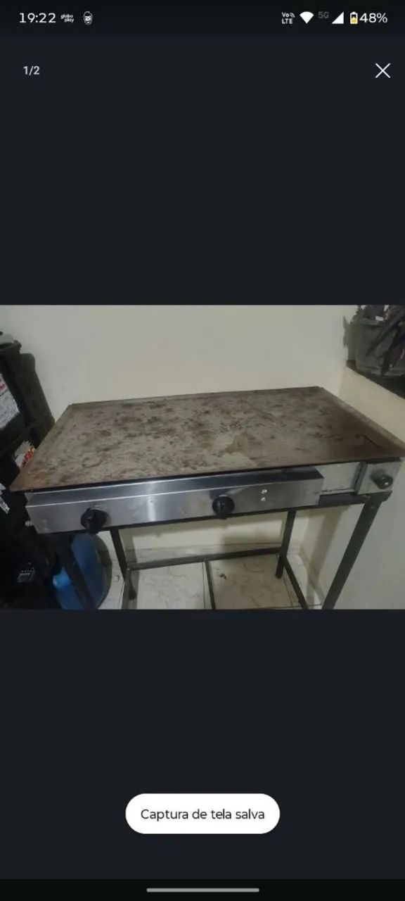 Chapa a gás  - Foto 2