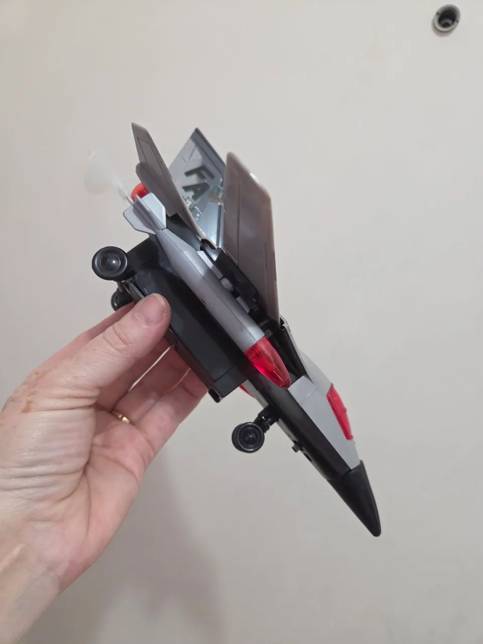 Avião de caça usaf antigo brinquedo. - Foto 5
