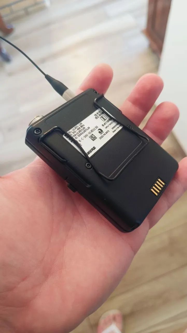 Bodypack ULXD1 L50 Shure Original Para Microfone  - Foto 2