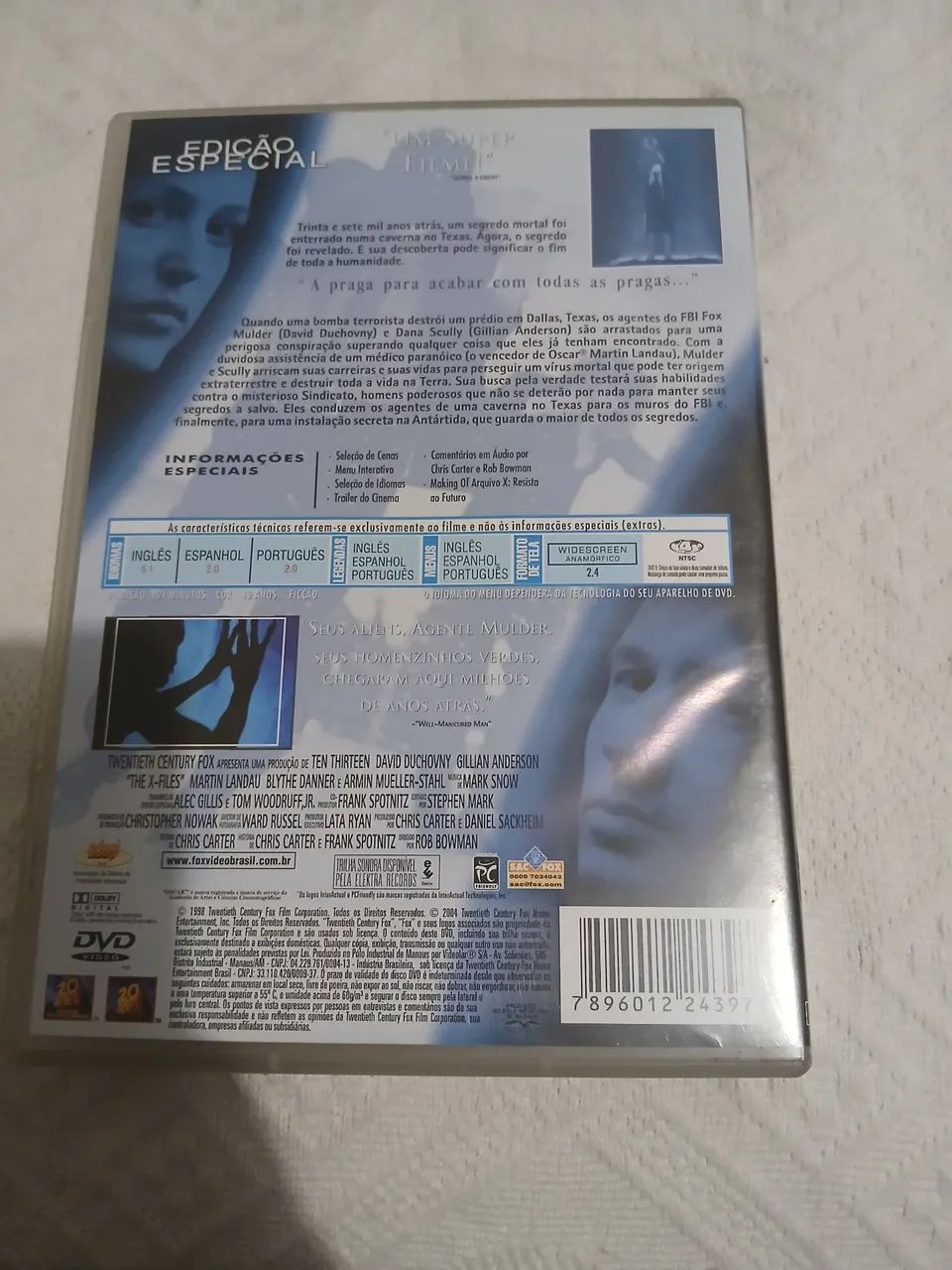 DVD - Arquivo X - Foto 2