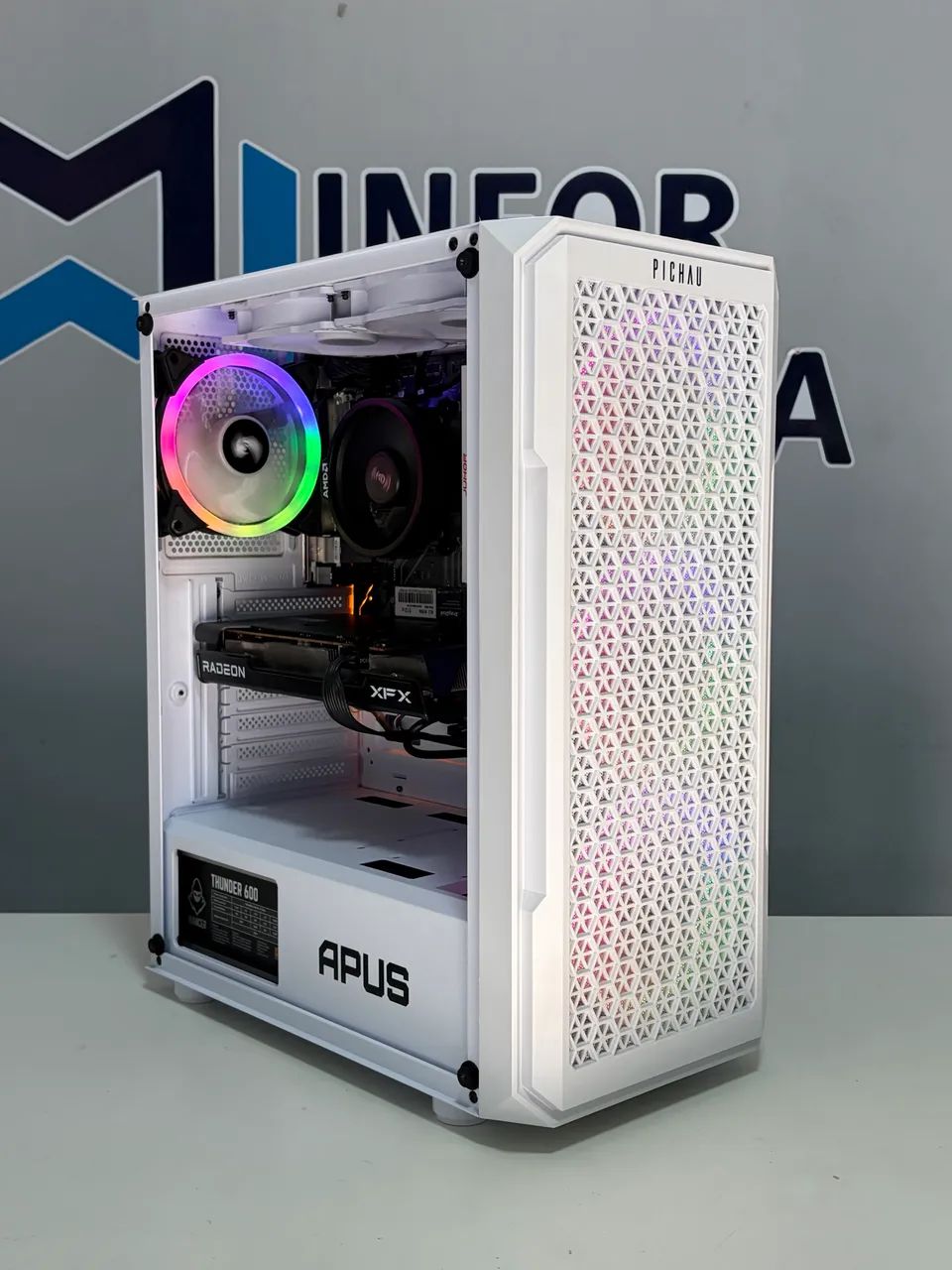 PC Gamer Ryzen 5 5500 / RX 6600 XFX - Foto 2
