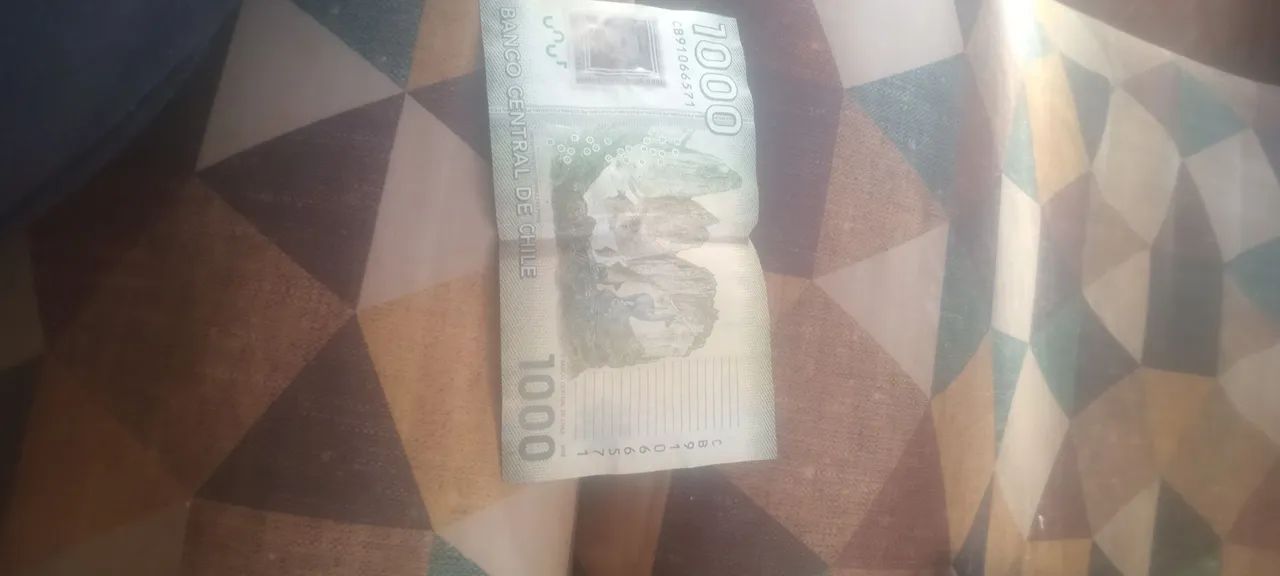 Nota de mil pesos do chile - Foto 2