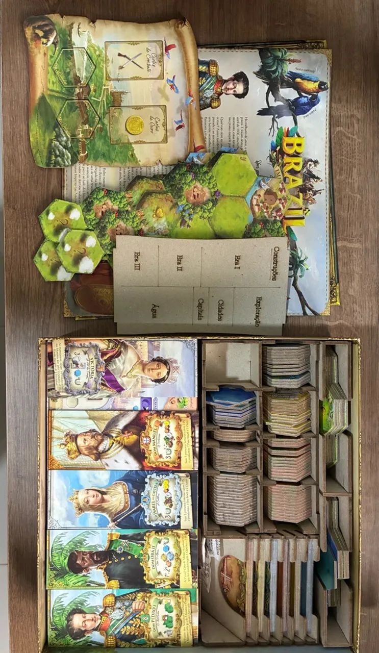 Brazil Imperial + Insert Papel Paraná - Foto 2